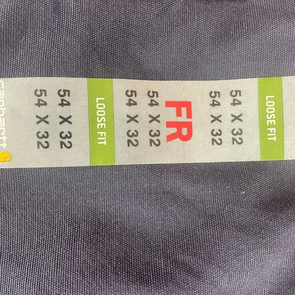 Carhartt Men's Flame-Resistant Midweight Canvas Pant Loose Fit 54x32 - Picture 2 of 4